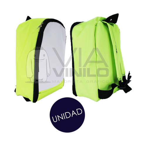 MOCHILA VERDE NIÑO