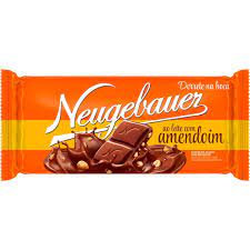Barra de chocolate Neugebauer ao leite com flocos