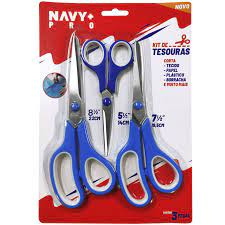 KIT TESOURAS 5" 7" 7,5"
