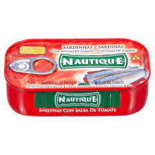 SARDINHA NAUTIQUE MOLHO DE TOMATE