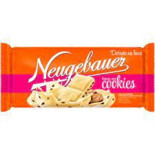 Barra de chocolate Neugebauer branco com cookies