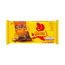 Barra de chocolate garoto CASTANHS Caju
