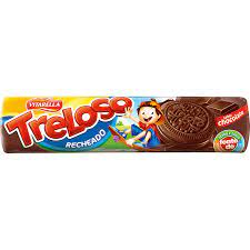 BOLACHA RECHEADA TRELOSO CHOCOLATE
