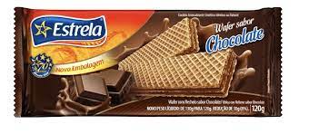 Bisc Wafer Estrela 80g Chocolate