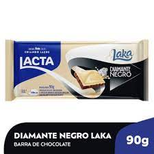 BARRA DE CHOCOLATE LAKA DIAMANTE NEGRO LACTA