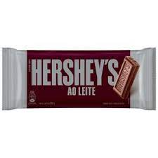 Barra de chocolate Hershey´s ao leite