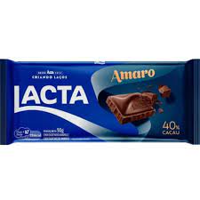 Barra de chocolate Amaro Lacta