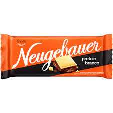 BARRA DE CHOCOLATE NEUGEBAUER PRETO E BRANCO