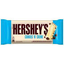 Barra de chocolate Hersheys cookies 'N' creme