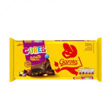 Barra de chocolate Cores Garoto