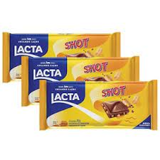 Barra de chocolate Shot Lacta