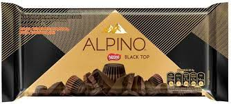 BARRA DE CHOCOLATE ALPINO BLACK TOP NESTLE