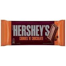 Barra de  chocolate Hershey´s cookies 'N' chocolate