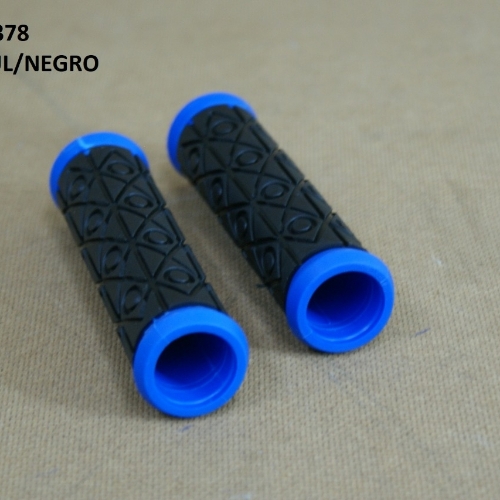 Puños bic negro con azul