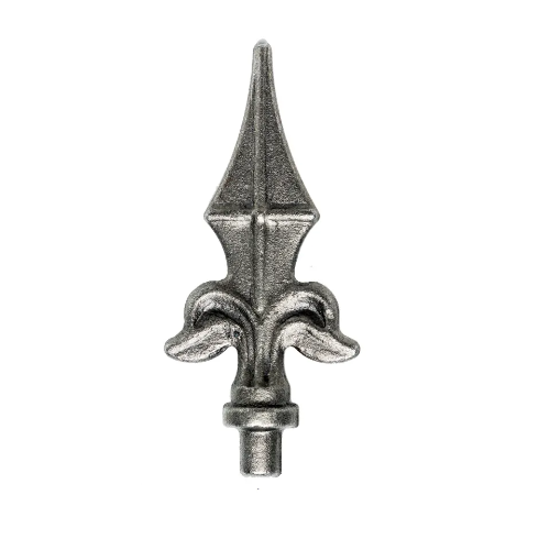 FLECHAS O PUNTAS DE HIERRO DULCE 13cm x 6cm ancho x12mm