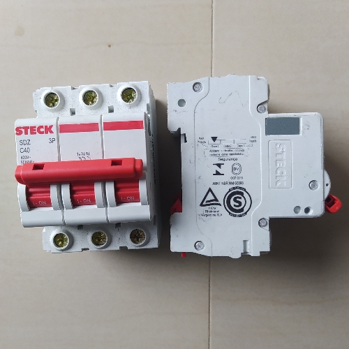 Breaker riel 3x40 amp