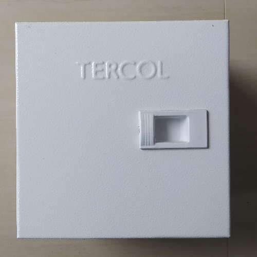 Caja paso metalica 15x15x12 tecol
