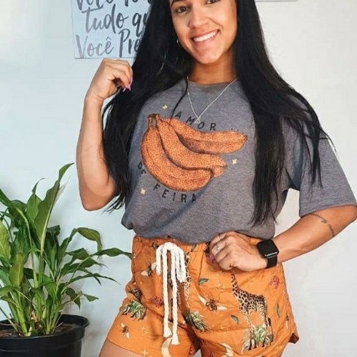 T-shirt Amor de feira