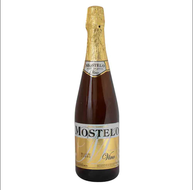 Bebida Gasificada Sabor Vino Mostelo x 750 ml