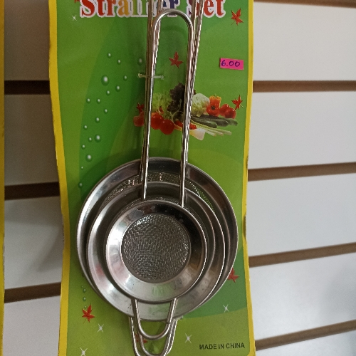 Colador inox chico 3en1