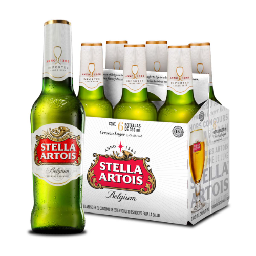Six Pack Stella Artois 330 ml