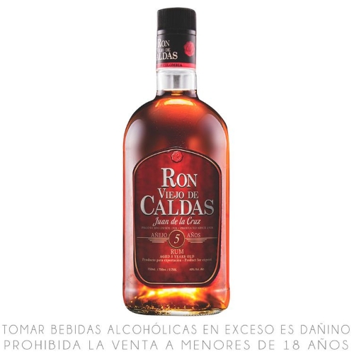 Ron Viejo de Caldas 5 años 750 ml