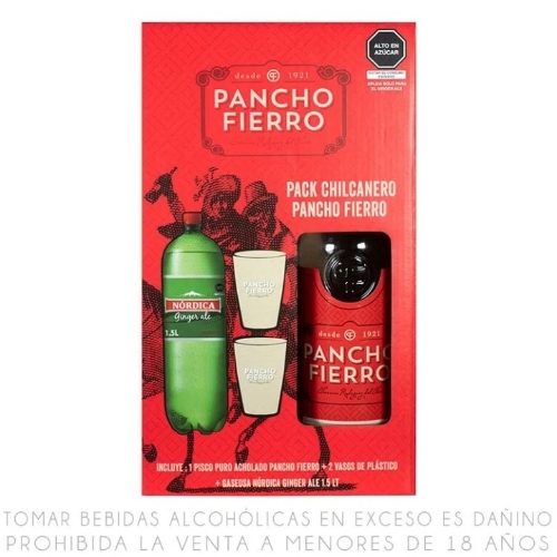 Pack Pancho Fierro (acholado) x 750ml