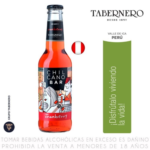 Chilcano Bar "Cranberry" 275ml