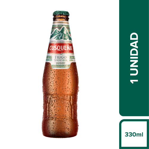Botella Cusqueña trigo 310 ml