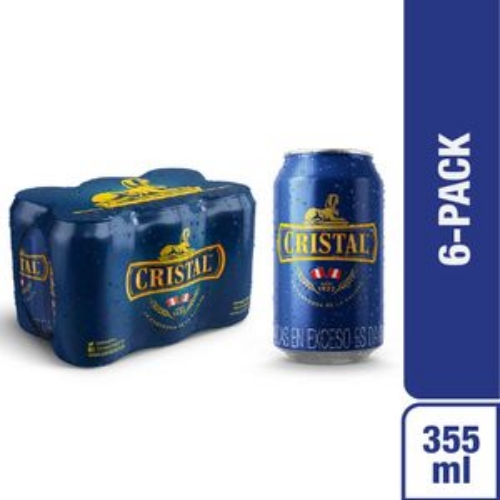 Six Pack Cristal 355ml