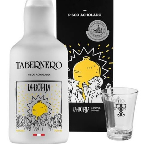 Botija Acholado 700 ml + Shot