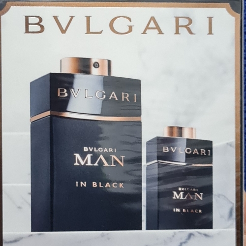 BVLGARI MAN IN BLACK, SET 2 PC 100 & 15 ML EDP