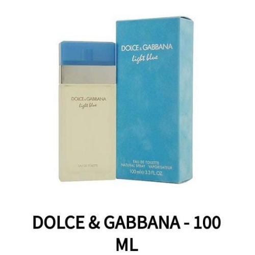 DOLCE & GABBANA LIGHT BLUE WOMEN EDT 3.3 OZ