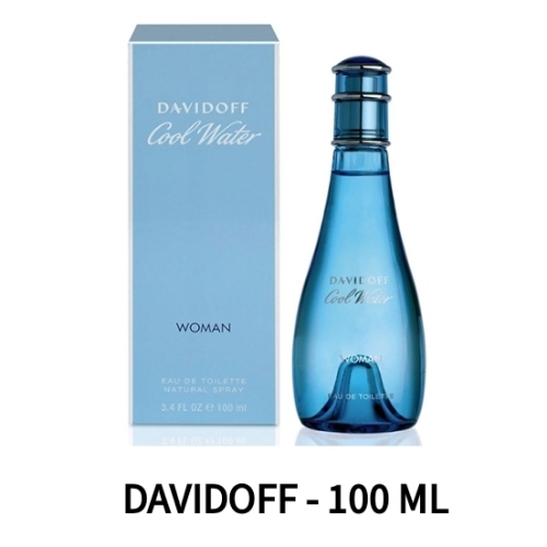 DAVIDOFF COOL WATER, WOMEN EDT 100 ML