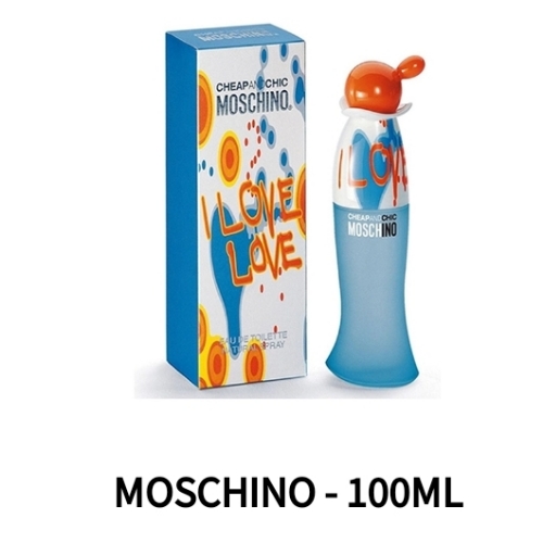 MOSCHINO, I LOVE LOVE, WOMEN EDT 3.4 OZ