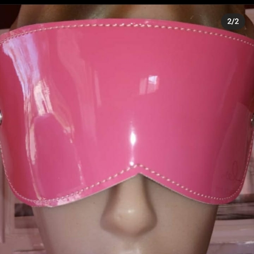 Antifaz ciego rosa