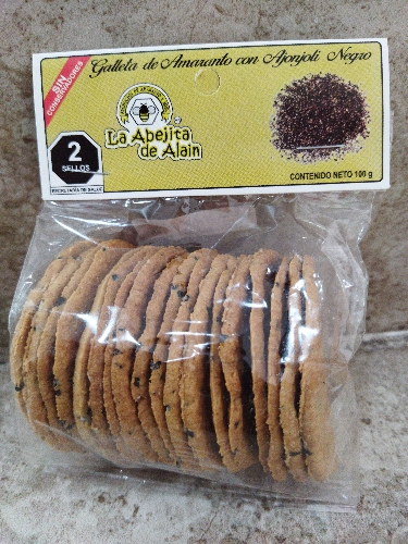 Galletas de amaranto con ajonjolí