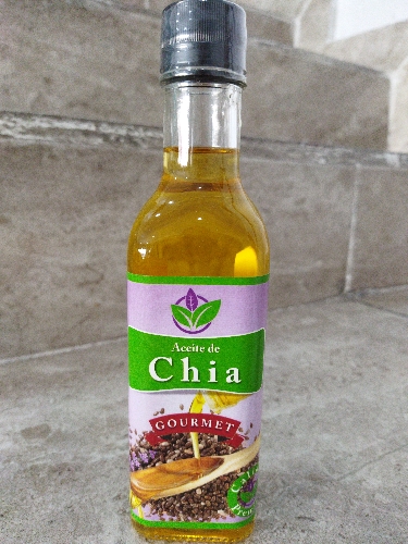 Aceite de chia Gourmet 250 mil