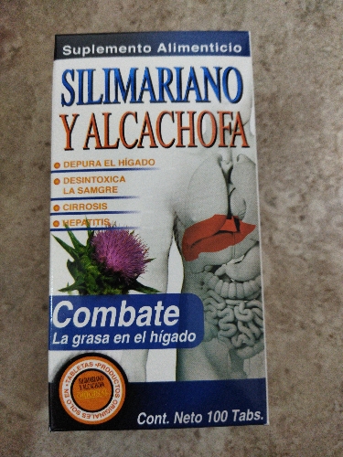 Silimarioano y alcachofa 100 pz