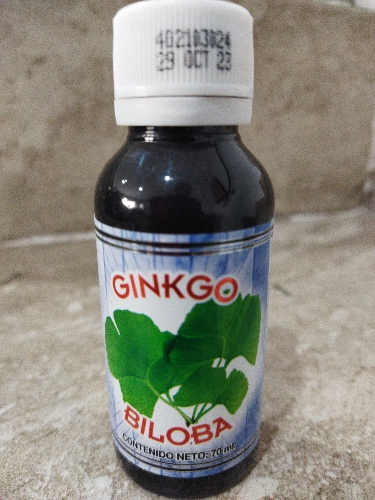 Tintura Ginkgo biloba 70 mil