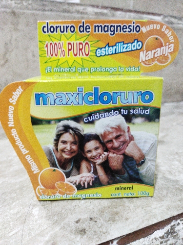 Cloruro de magnesio naranja 100gr