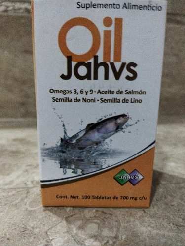 Omega 3;6 y 9 OIL Jahvs 100 pz