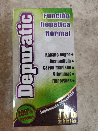 depuratic 100 tabletas