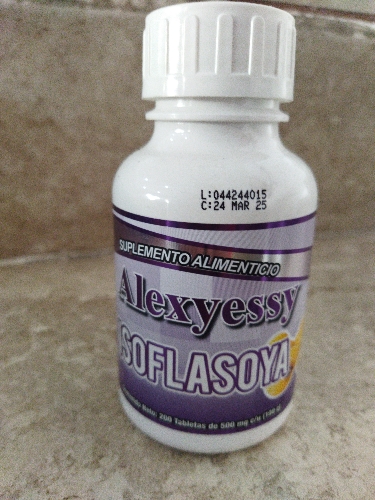 Isoflavonas de soya Alexyessy 200 tab
