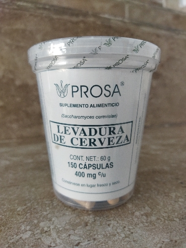 Levadura de cerveza 150 cap prosa