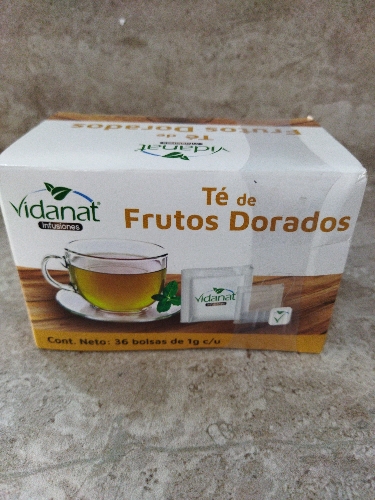 Te frutos dorados 36pz vidanat