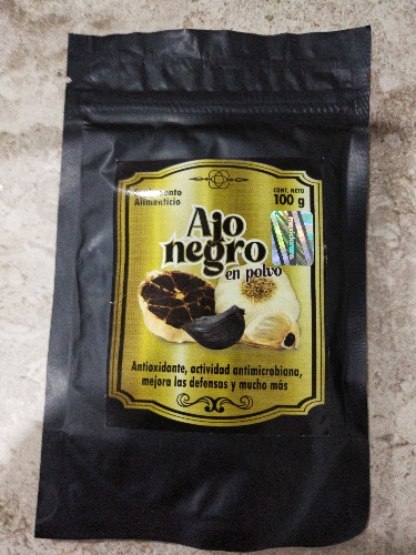 Ajo negro en polvo 100gr