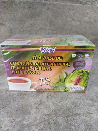 Te corazón de alcachofa 30 sobres