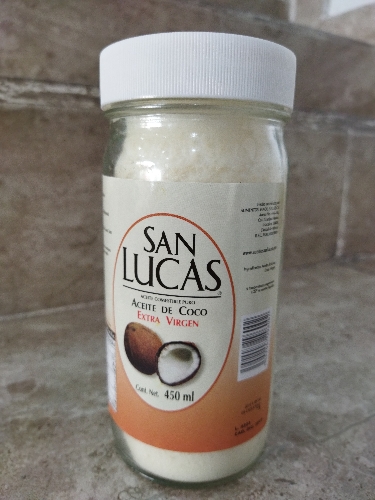 Aceite de coco 450 mil San lucas