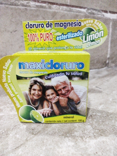 Cloruro de magnesio limón 100hr